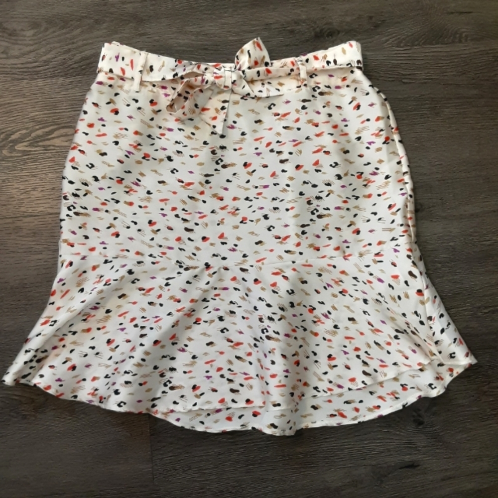 Kiabi Flair out Animal Print Skirt